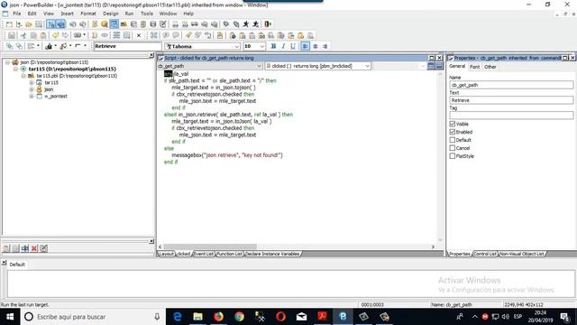 Parsear json Powerbuilder - Codigo fuente смотреть онлайн