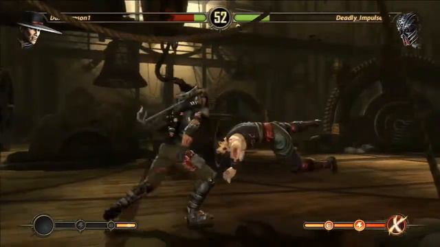 Mortal Kombat 9 (2011) - DarkSamson1 (Jax/Lao/Cage) Vs. Deadly_Impulse_X (Cage/Kabal/Scorpion) HD смотреть онлайн