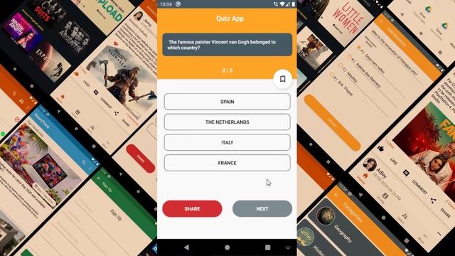 Quiz App (Android) смотреть онлайн