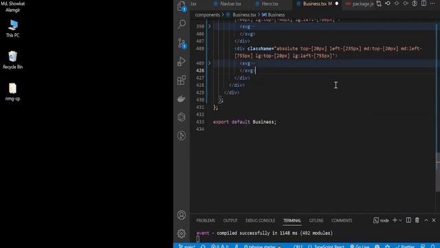 Modern Business Responsive Animation Website |Nextjs TailwindCSS Framer-Motion GSAP|Part-5| Busines смотреть онлайн