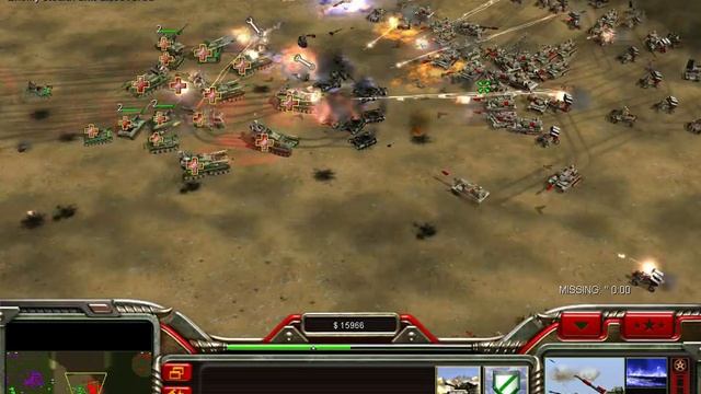 2v2 10min no rush map -5th game [C&C Generals Zero Hour Multiplayer] смотреть онлайн