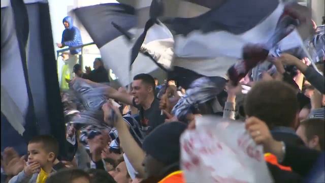 Goal Gaëtan LABORDE (71') / Girondins de Bordeaux - EA Guingamp (3-0)/ 2016-17 смотреть онлайн