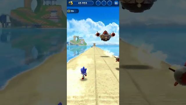 Обзор игры sonic Dash смотреть онлайн