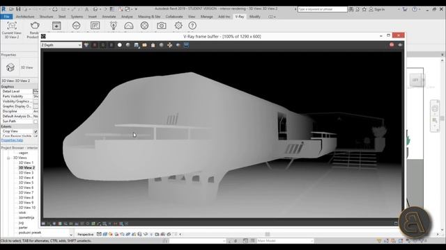 COOL Dept of Field Rendering with Vray for Revit Tutorial смотреть онлайн