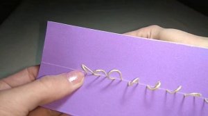 Ручные швы: копировальный шов Тема 1