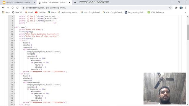 mini-project on timer using python смотреть онлайн