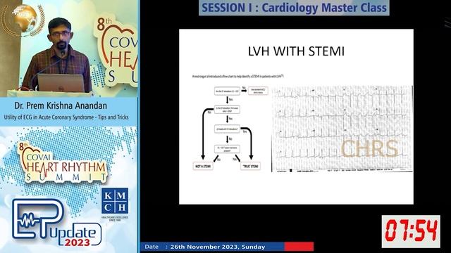 Utility of ECG in Acute Coronary Syndrome-Tips and Tricks-Dr.Prem Krishna Anandan -EP UPDATE 2023 смотреть онлайн