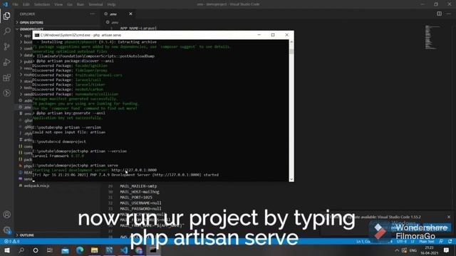 How to create new project in laravel 8 || php artisan make:auth not defined in laravel 8 ? смотреть онлайн