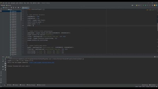 Asteroids - Adding Asteroid Functionality and Animations | Python | Pygame | Coding | Walkthrough смотреть онлайн
