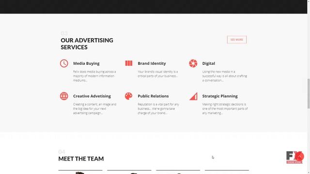 Felix Advertising Agency WordPress Theme TMT | Free Template Berny R смотреть онлайн