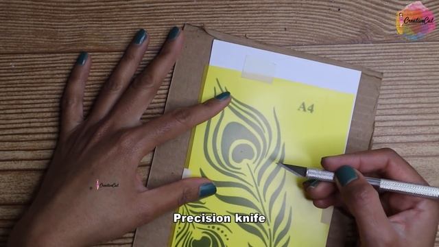 20 DIY Stencil/ Make Your Own Stencils/diy Craft Supplies/CreativeCat/art And Craft