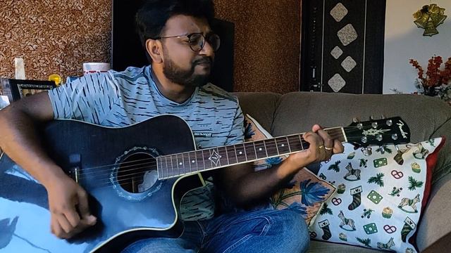 Dream Girl Kisi Shayar Ki Gazal | KishoreKumar | AnandGeddam| GuitarCover |Lyrics Chords смотреть онлайн