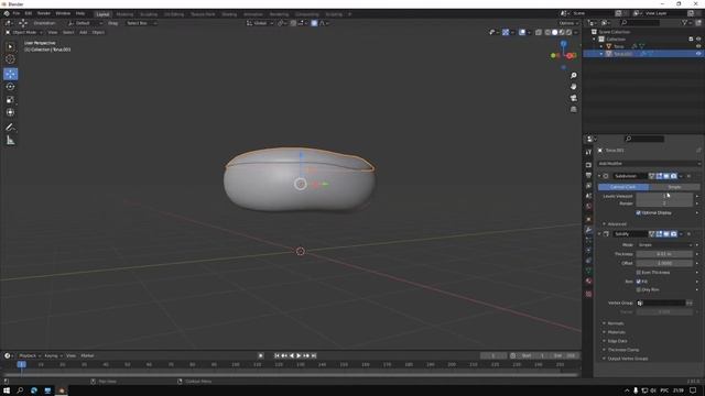 ПОНЧИК В БЛЕНДЕРЕ, КАК СДЕЛАТЬ ПОНЧИК В БЛЕНДЕРЕ, Blender 3D смотреть онлайн