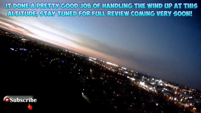 SNAPTAIN SP500 GPS DRONE EVENING FLIGHT CAMERA TEST