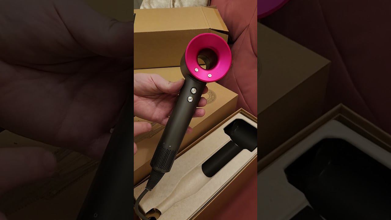 Фен Dyson HD08 , 5 магнитных насадок. смотреть онлайн