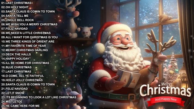 Top Christmas Songs of All Time ???? Christmas Songs Playlist 2024 ???? Christmas Songs And Carols смотреть онлайн