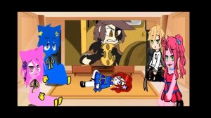 {Poppy Playtime react to bendy and the ink machine}[part 2]«cringe»