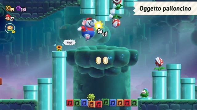 Super Mario Bros. Wonder: 15 minuti di GAMEPLAY смотреть онлайн