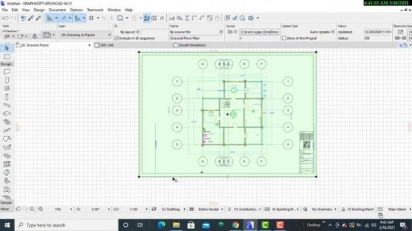 How to Import and Edit DWG External Files into ArchiCAD