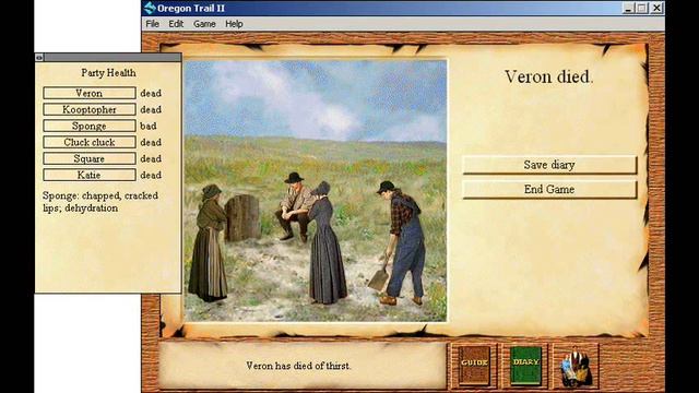 Oregon Trail 2: Trail 1 (Poor) смотреть онлайн