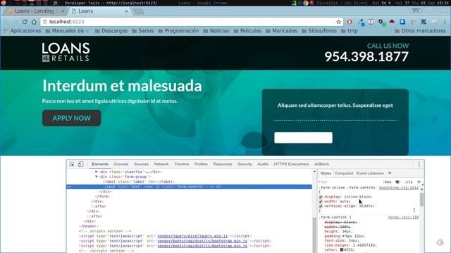 PSD a HTML, CSS3 y jQuery (Bootstrap) - Parte 1 смотреть онлайн