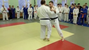 Семинар по дзюдо в школе № 904 под руководством Заслуженного тренера России Кулдина Евгения Львович