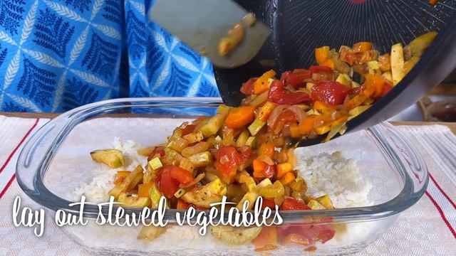 Ich mache diesen Reisauflauf jedes Wochenende! Rezept für leckeren Reis mit Gemüse смотреть онлайн
