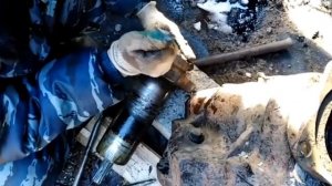 Ремонт ПВМ на МТЗ-82. Замена вертикального и горизонтального валов