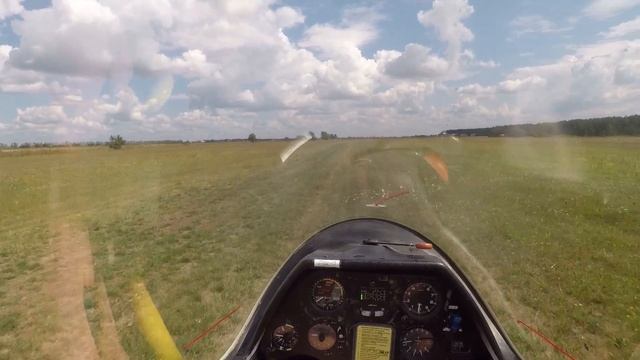 Планер ASK21. Экранный эффект / Glider ground effect смотреть онлайн