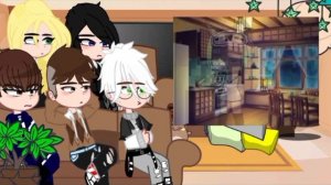 ((//Реакция персонажей Tiny Bunny на страшилки(их две)//ВСЕХ С НОВЫМ ГОДОМ!)//простите за ошибки//)