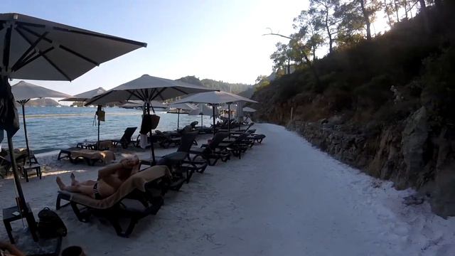 Отдых в Турции. Отель Rixos Premium Göcek. Часть 2 (пляж, море, бассейн) смотреть онлайн