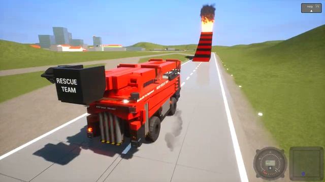 Trucks - Trial by Fire! - Brick Rigs( lego) смотреть онлайн