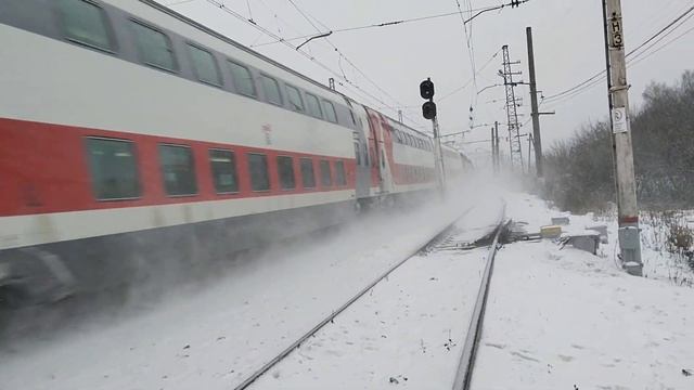 ЭП20 013 Москва-Брянск Станция: Балабаново смотреть онлайн