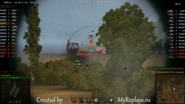 WOT: Prohorovka - T-54 - 7 frags - Top Gun, Boelter's Medal смотреть онлайн