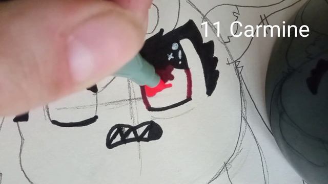 туториал как раскрашивать глаза ಥ‿ಥ #рисование #туториал #глаза #аниме смотреть онлайн