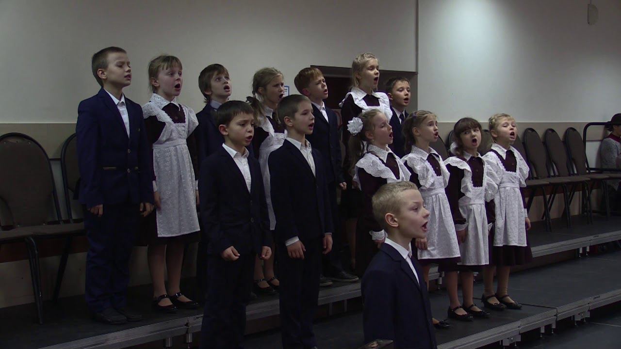 Хор 1-2 классов Православной классической гимназии "Ковчег" смотреть онлайн