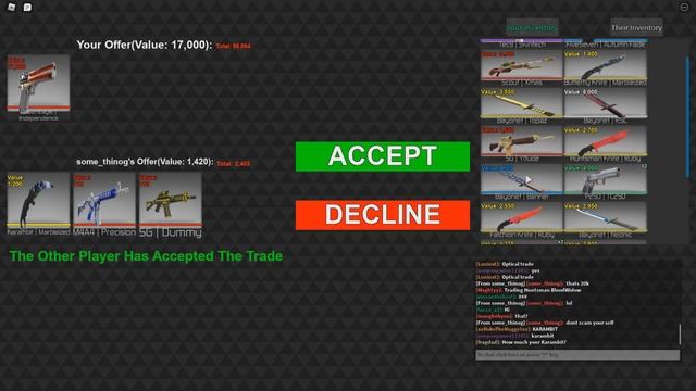 SKIN TROLLING IN COUNTER BLOX TRADING смотреть онлайн
