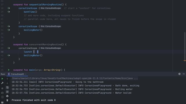 Kotlin Coroutines Tutorial, Part 1: Suspend Functions, Coroutine Scopes, Async and More смотреть онлайн