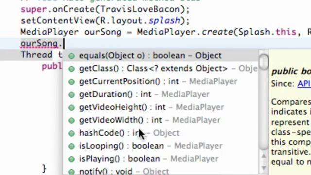 Android Application Development COUR 017 Adding Music with MediaPlayer смотреть онлайн