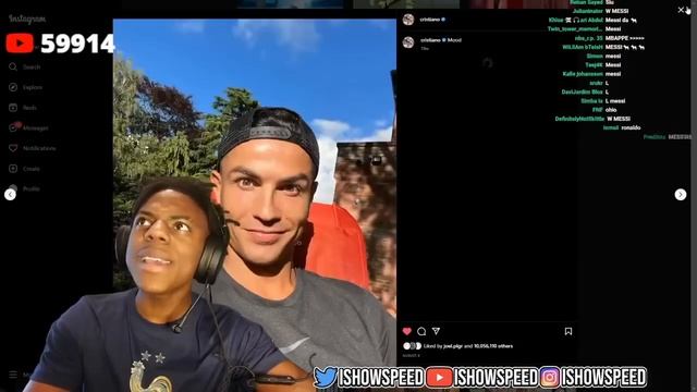 Speed Angry On Messi | Speed Vs Messi | Speed React On Messi Post