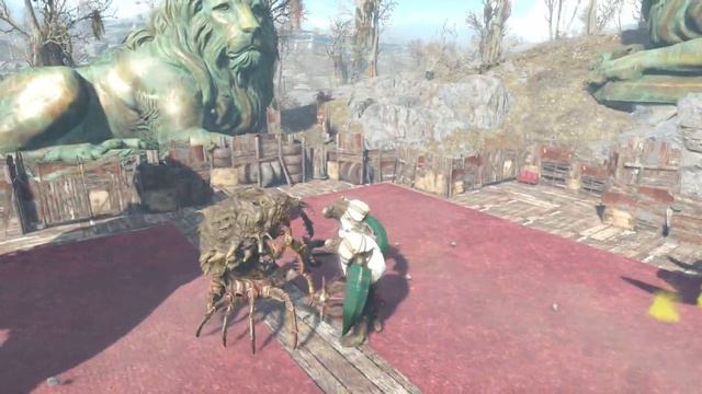 Fallout 4 Battles: Swan vs Mirelurk Queen смотреть онлайн