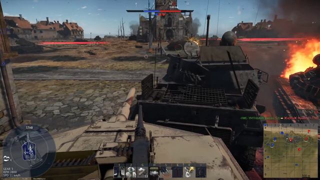 IPM1 & M1 Abrams || War Thunder Gameplay смотреть онлайн