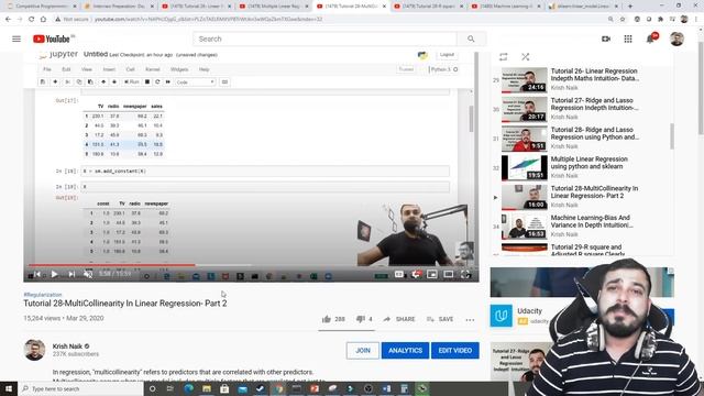 Interview Prep Day 2- Linear Regression Interview Question-The Most Important Algorithm In ML & DS? смотреть онлайн