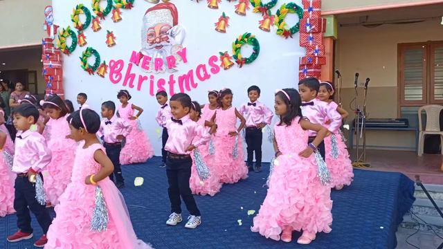 Christmas celebration nursery-2022-23 || Beersheba English Medium School смотреть онлайн