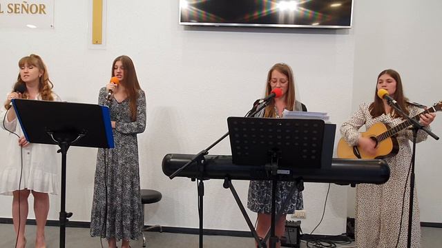 "О Дух Святой приди"-пісня //Ц.Спасіння Боже м.Сан Себастьян. смотреть онлайн