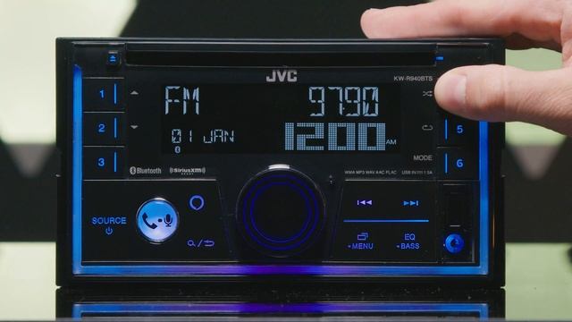 JVC KW-R940BTS - Double DIN CD Bluetooth Receiver смотреть онлайн