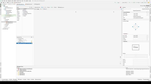 Fragment Layout rendering bug смотреть онлайн