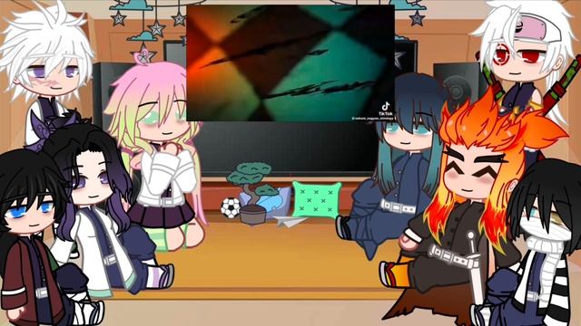 ❝ Past Hashiras reacts to Tanjiro Kamado ❞ 2/3 смотреть онлайн