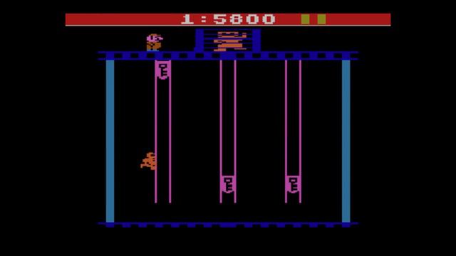 Donkey Kong Jr. for Atari 2600! Unboxing and Let's Play! смотреть онлайн