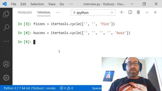 Ten Videos on Fizz Buzz - Episode 7: "Infinite Iterables" смотреть онлайн